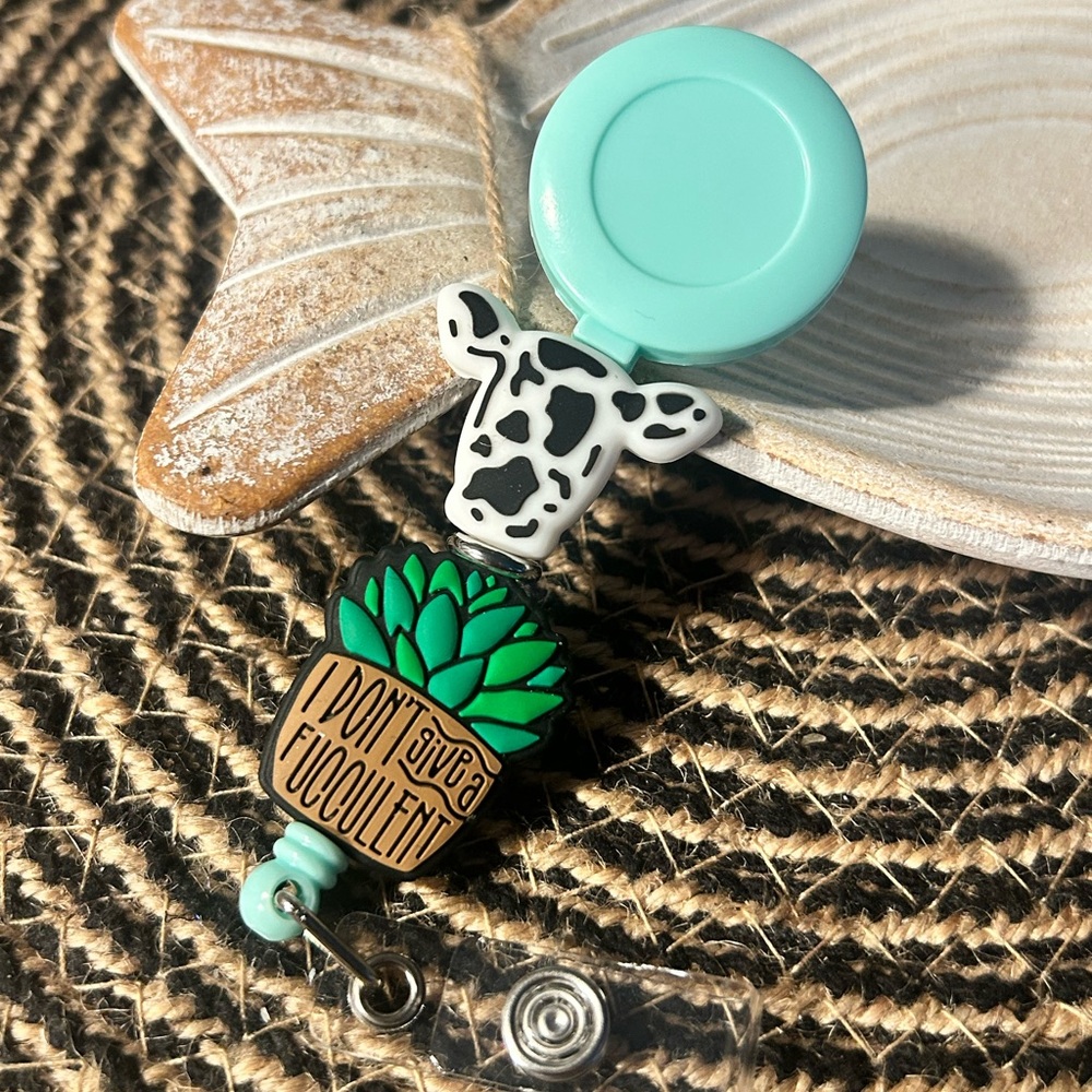 Succulent Badge Reel